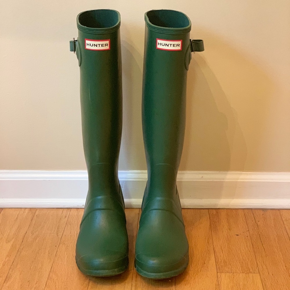 Hunter Original Tall Rain Boots Hunter green matte
